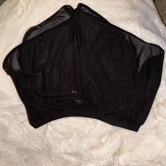 NWOT ELLA LUST Sheer Black Shorts 3XL - Picture 5 of 5